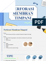 Perforasi Membran Timpani