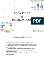 Body Composition & Homeostasis 2022