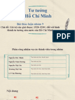 bài thảo luận nhóm 9 TTHCM