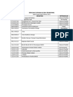 Rundown Acara Basis Mungkin Fix