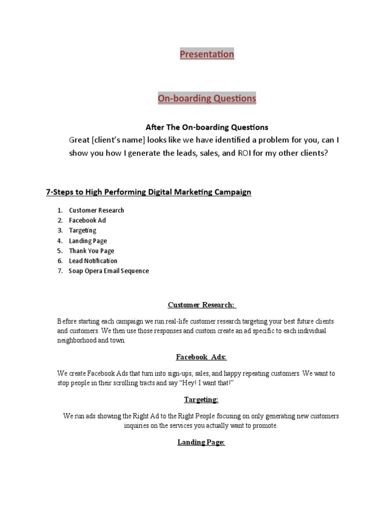 7 Steps To High Performing Digital Marketing Campaign | PDF | Digital ...