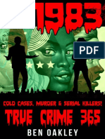 1983 365 Days of True Crime, Cold Cases, Murder Serial Killers (Oakley, Ben)