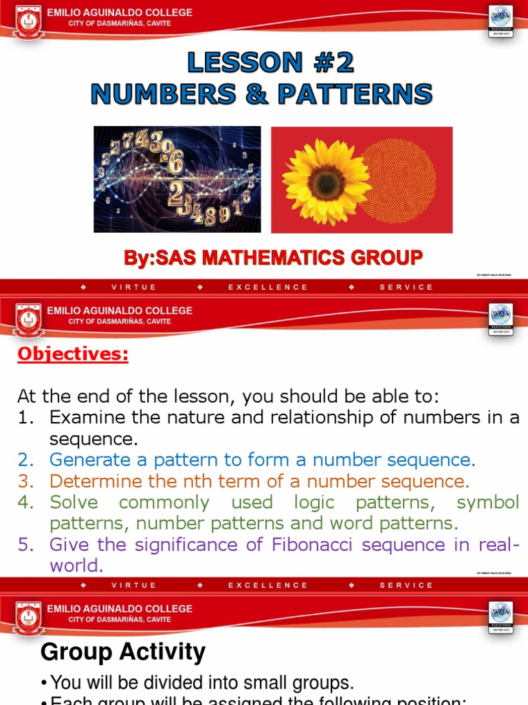 Understanding Number Patterns and Fibonacci | PDF | Mathematics | Science