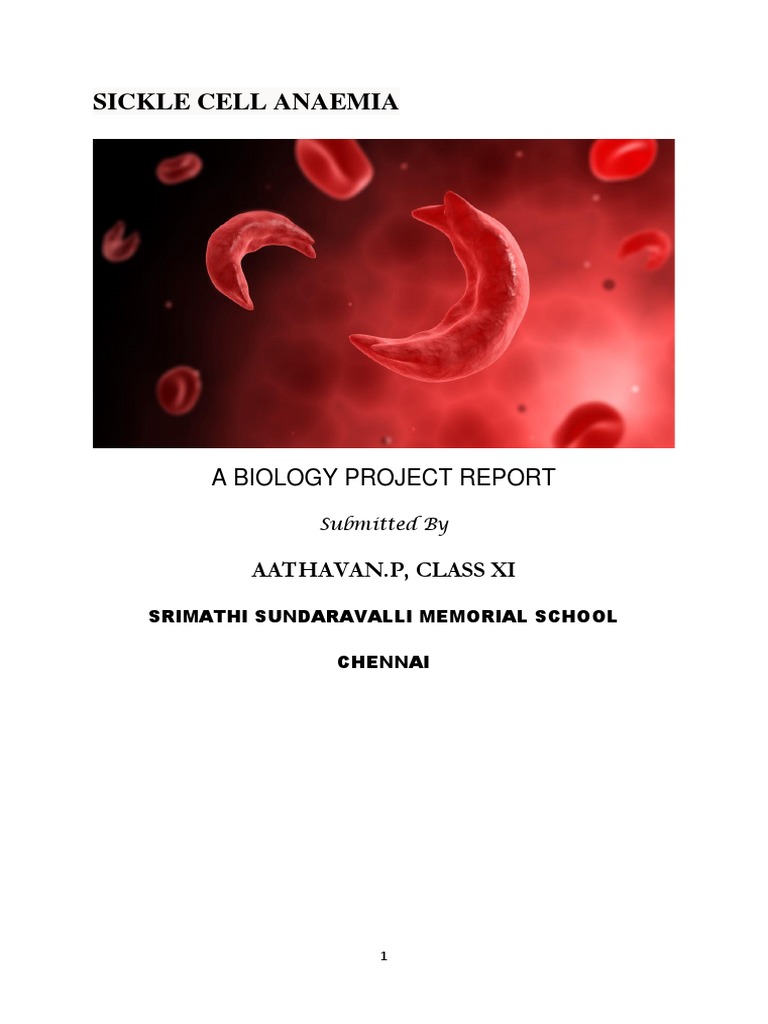 Sickle Cell Anemia Pdf Anemia Stroke