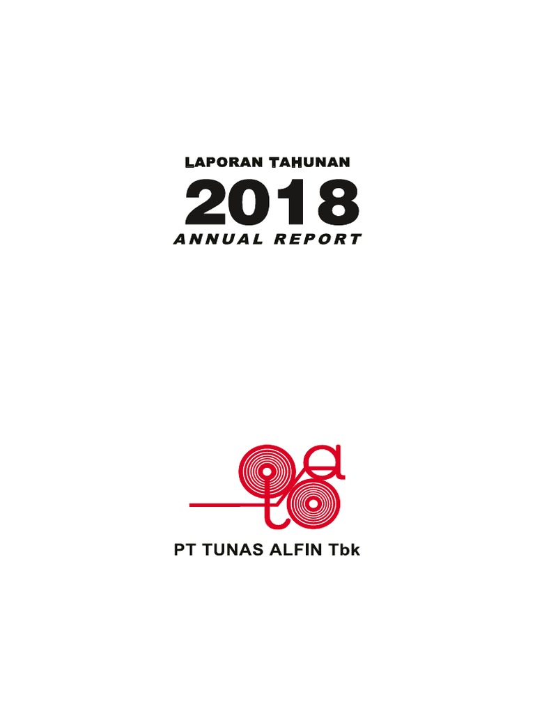 Tunas Alfin Tbk Annual Report 2018 | PDF | Dividend | Economies