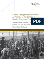Estudo de Caso - Conflict Management in Indonesia