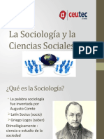 La Sociología y La Ciencias Sociales