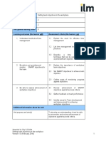 Setting Team Objectives in The Workplace Ilm Unit Spec