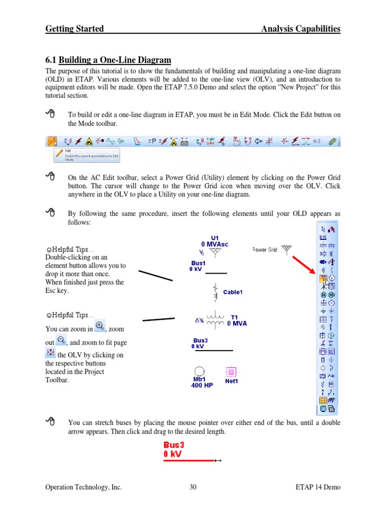 Building a Comprehensive One-Line Diagram and Introducing Protective