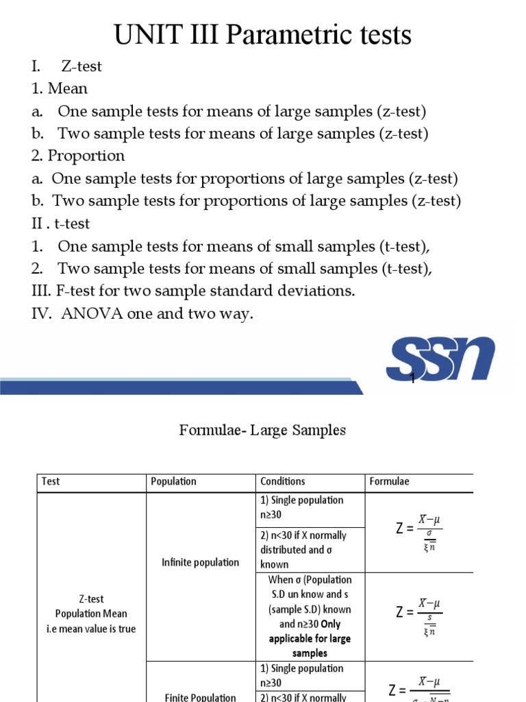 Z-Test and T-Test Examples | PDF | Student's T Test | Statistical ...