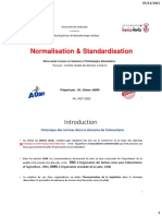 Normalisation Et Standardisation 2022 - 2023