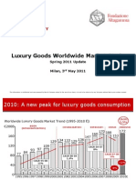LuxuryGoodsWorldwideMarketStudy - Spring 2011 Update
