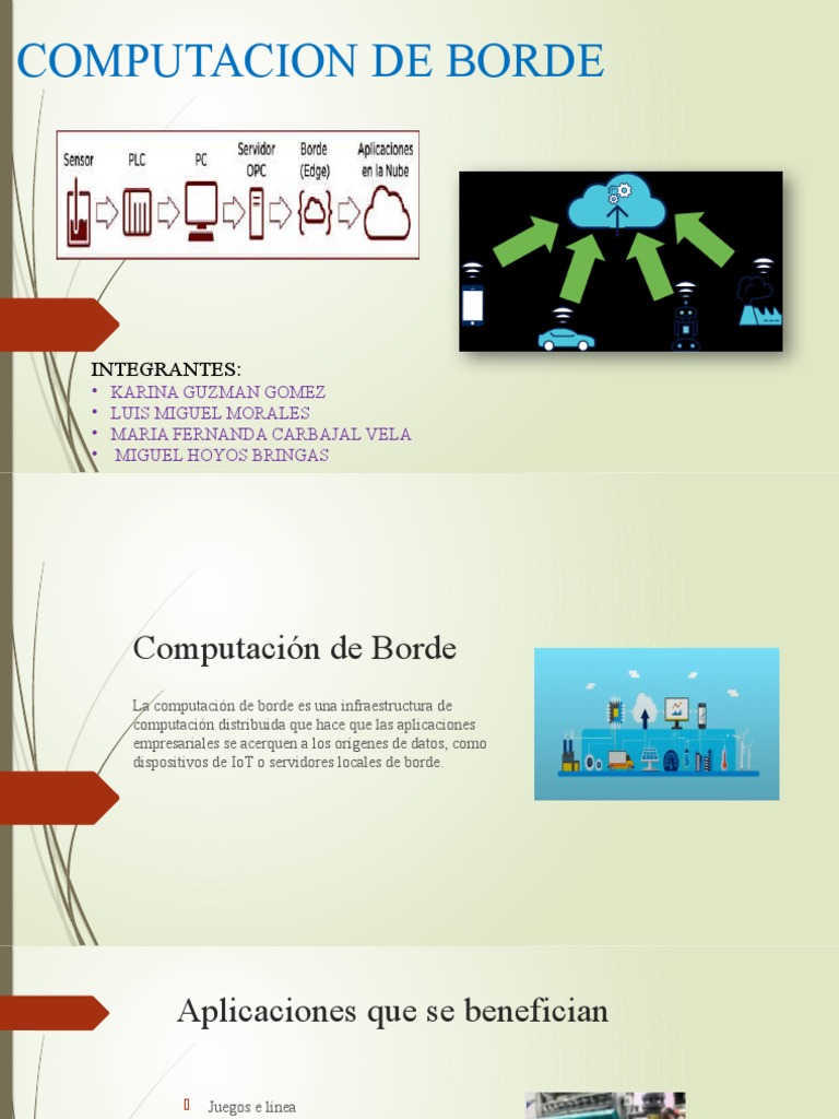 Computacion de Borde Ppt 1 [Autoguardado] | PDF | Computación en la ...