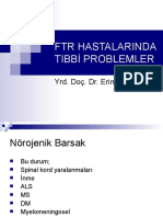 3.hafta Dahiliye FTR HASTALARINDA TIBBİ PROBLEMLER