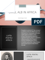 Proiect Omul Alb in Africa