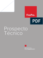 Sistema de extinção de incêndio modular sustentável FirePro