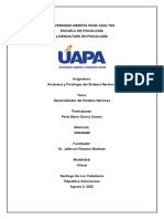 Tarea II Anatomia y Fisiologia Del Sistema Nervioso