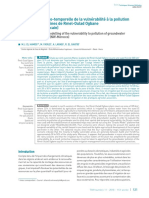 P - Modélisation Spatio-Temporelle de La Vulnérabilité À La Pollution Des Eaux Souterraines de Rmel-Oulad Ogbane (Nord-Ouest Marocain) - P