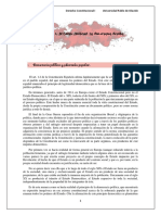 Derecho Constitucional I: El Cuerpo Electoral y la Democracia Directa