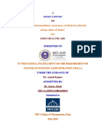 A Study On Intermediator Awareness of Diode in Selected Urban Cities of India