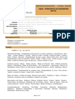 Proyecto Docente Curso: 2004/05: 14820 - Principios de Ingeniería Naval