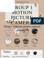 Powerpoint on Edison's motion picture camera invention