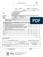 Lista de Cotejo Exposicion Del Proyecto U5