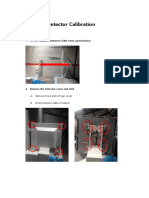 Rayence Detector Calibration