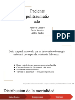 Politraumatizado: Evaluación y manejo inicial