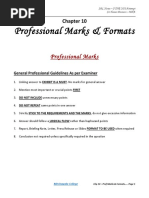 CHP 10 - Professional Skills & Formats (SBL Notes by Sir Hasan Dossani)