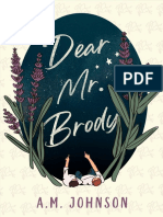 Dear Mr. Brody - A.M Johnson