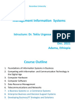 Lecture - 1 - Foundation of Information System