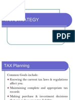 Tax Strategy