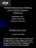 Download PERKEMBANGAN FIZIKAL DAN FISIOLOGIKAL REMAJA by kasih SN6137477 doc pdf