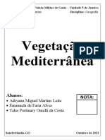 Vegetação Mediterrânea