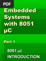 Embedded Systems With 8051 C