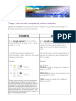 Clase 21 - TIEMPO Y CLIMA. ELEMENTOS DEL CLIMA