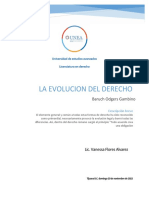 Evolucion Del Derecho