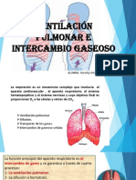 Ventilación Pulmonar e Intercambio Gaseoso