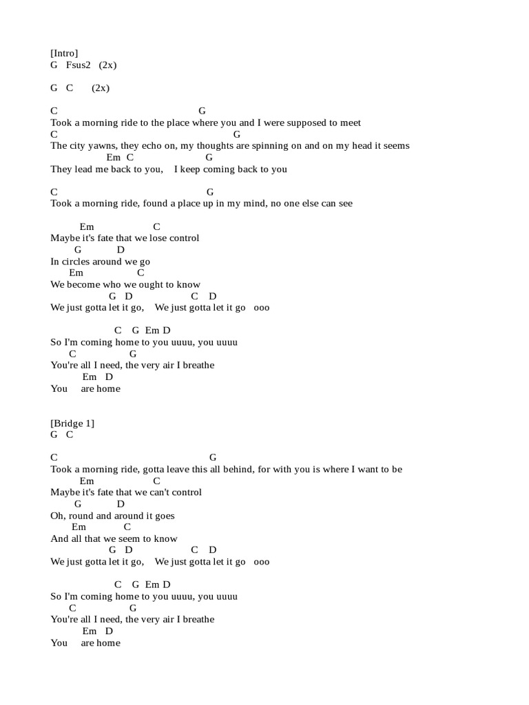 Make It With You Chords Ben And Ben Chords