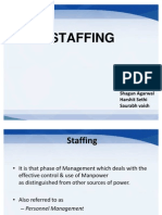 Staffing