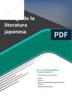 Ensayo El Auge de La Literatura Japonesa