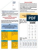 Elaboración del FANZINE sobre acciones para promover el trabajo responsable