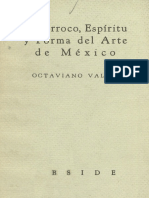 Espíritu y Forma de México: El Barroco, Del Arte