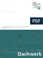 Leitfaden Dachwerk Denkmalvermittlung Schulen Mein Kulturerbe Bayern