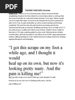 Abdominal Pain SOAP Note for Esther Park | PDF | Constipation ...