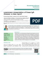 Dilemmatic Presentation of Linear Iga Disease: A Case Report
