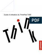 Guide D'Utilisation Du Thinkpad T460