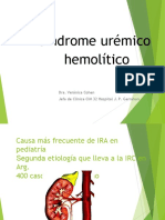 Síndrome Urémico Hemolítico: Dra. Verónica Cohen Jefa de Clinica CIM 32 Hospital J. P. Garrahan