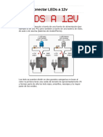 Conectar LEDs A 12v 01